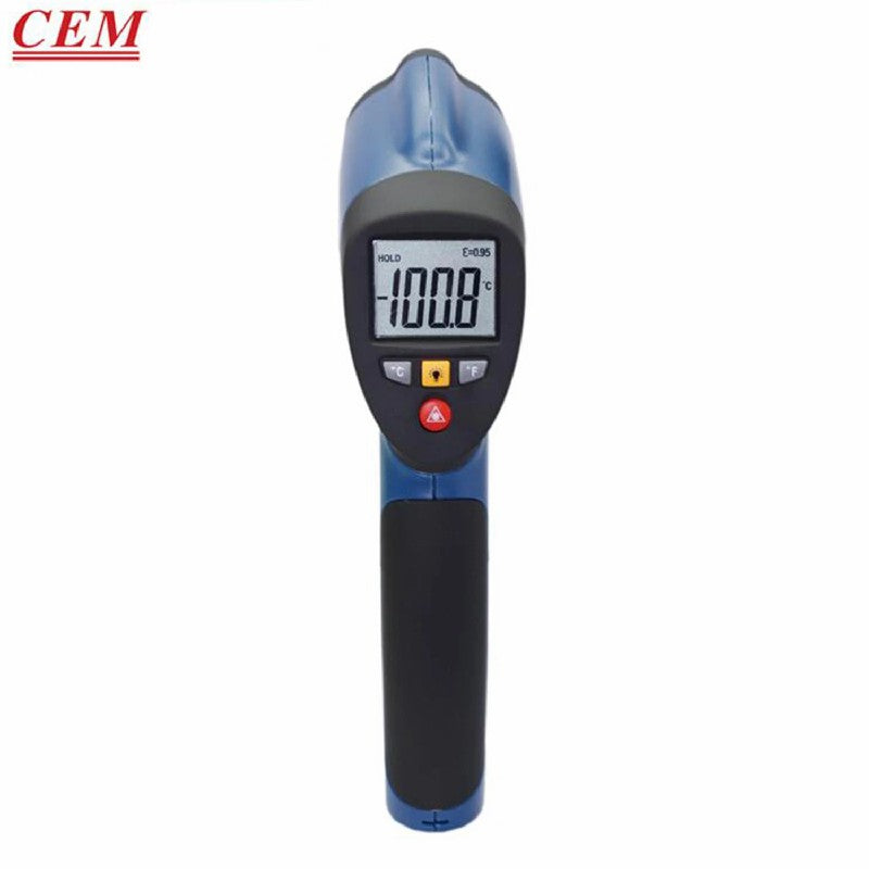 CEM DT-8819H Industrial Infrared Thermometer Gun Non-contact Electronic Induction Thermometer Laser Induction Point Thermometer CEM DT-8819H Industrial Infrared Thermometer Gun Non-contact Electronic Induction Thermometer Laser Induction Point Thermometer